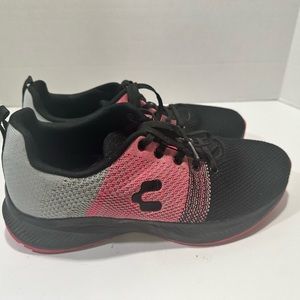 Charly Trote Athletic Shoes Black/Gray/Pink (W9.5)